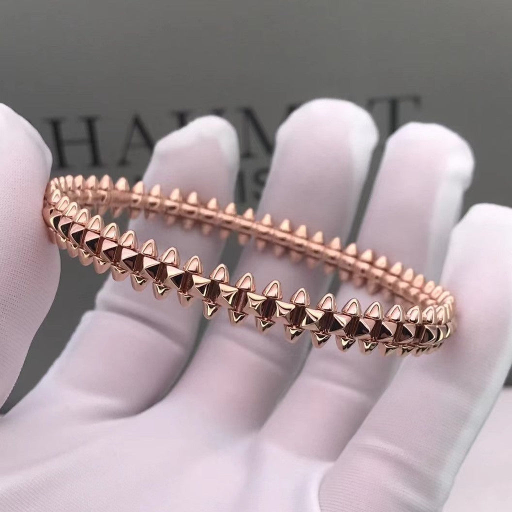 ¡®Lumi¡¯CLASH PINK GOLD BRACELET