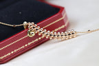 ¡®Lumi¡¯CLASH PINK GOLD NECKLACE