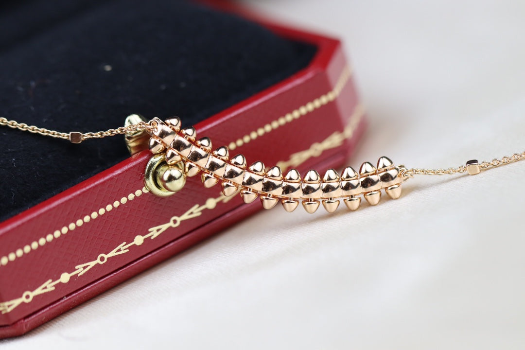 ¡®Lumi¡¯CLASH PINK GOLD NECKLACE