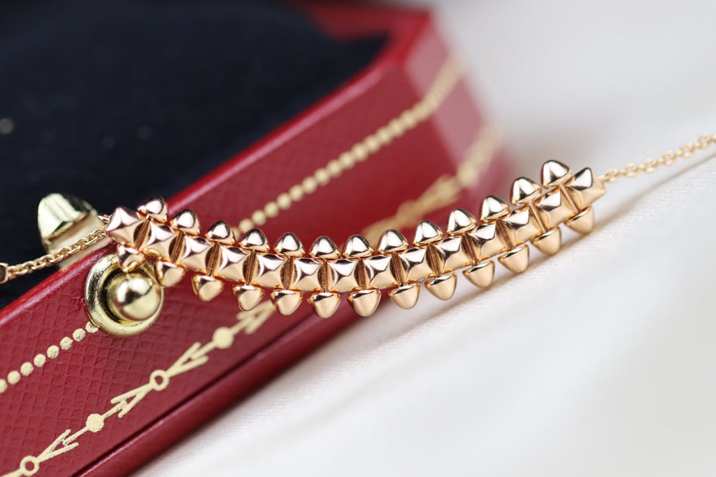 ¡®Lumi¡¯CLASH PINK GOLD NECKLACE