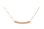 ¡®Lumi¡¯CLASH PINK GOLD NECKLACE