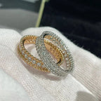 ¡®Lumi¡¯PERLEE DIAMOND ROSE GOLD RING