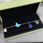 ¡®Lumi¡¯LUCKY SPRING SILVER BRACELET 4 MOTIF