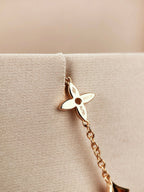 ¡®Lumi¡¯STAR AND SUN 7 MOTIFS GOLD BRACELET