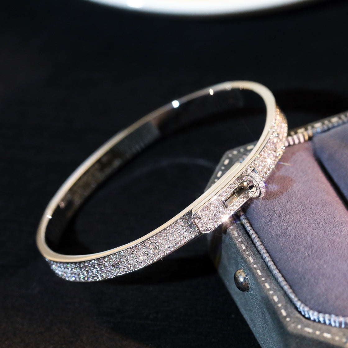 ¡®Lumi¡¯KELLY BRACELET DIAMOND PAVED