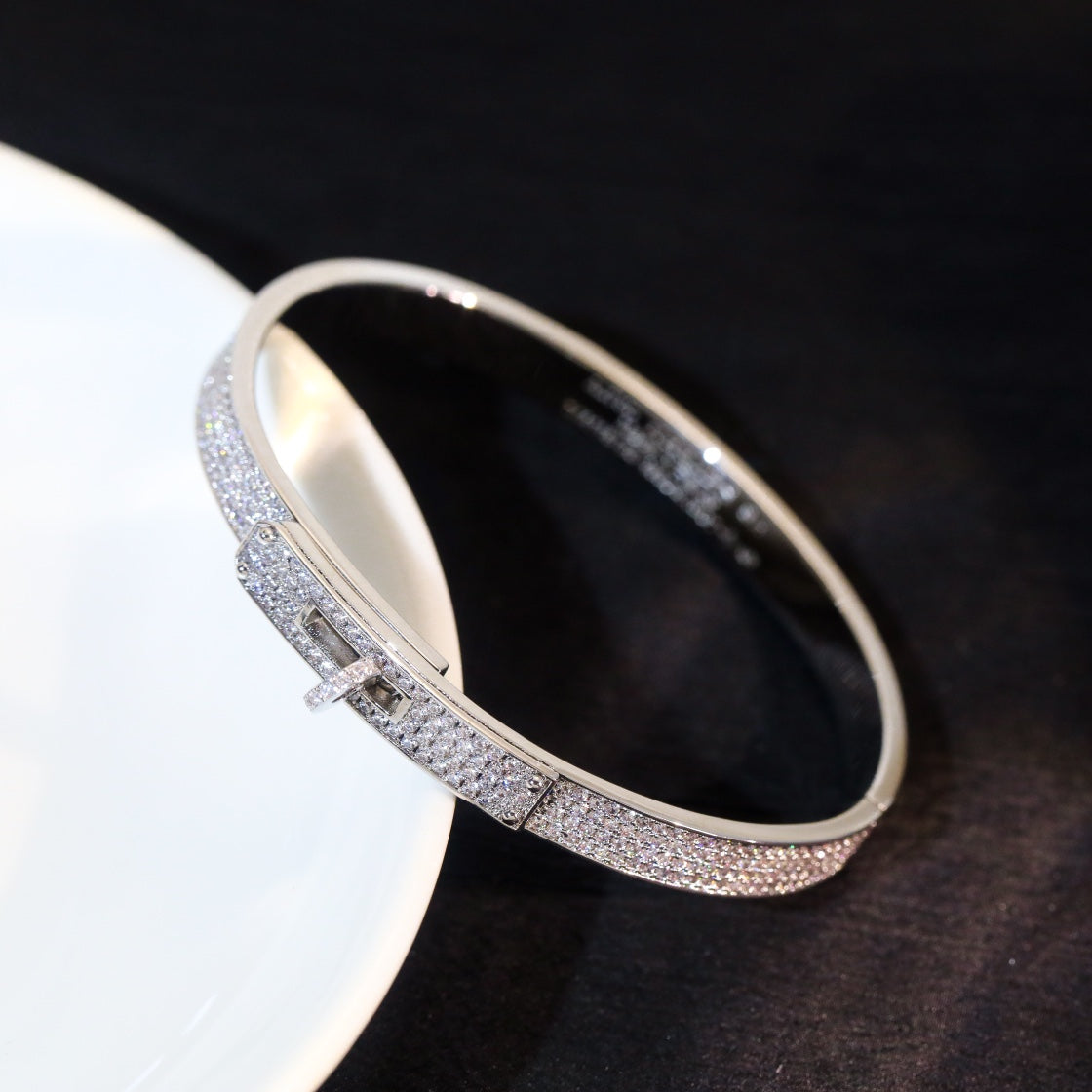 ¡®Lumi¡¯KELLY BRACELET DIAMOND PAVED