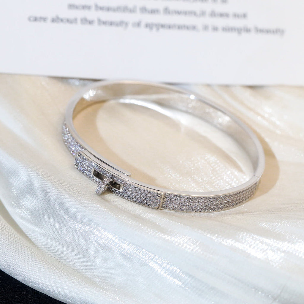 ¡®Lumi¡¯KELLY BRACELET DIAMOND PAVED