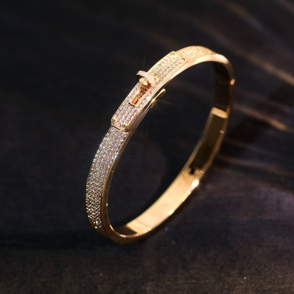 ¡®Lumi¡¯KELLY BRACELET DIAMOND PAVED