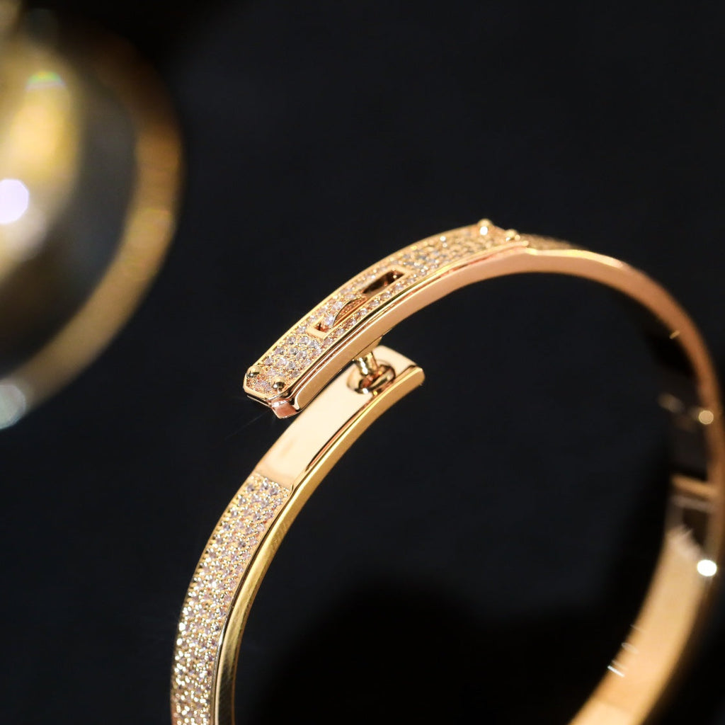 ¡®Lumi¡¯KELLY BRACELET DIAMOND PAVED