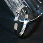 ¡®Lumi¡¯KELLY SILVER DIAMOND BRACELET