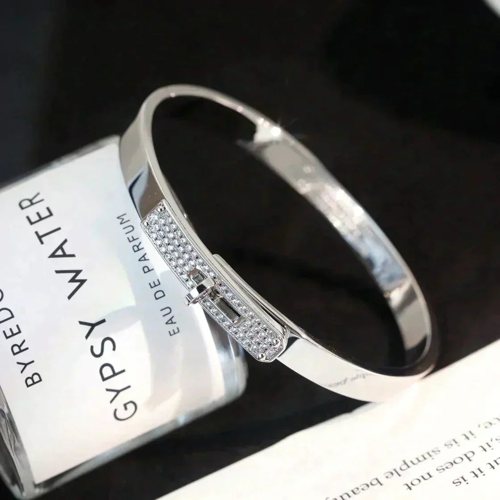 ¡®Lumi¡¯KELLY SILVER DIAMOND BRACELET