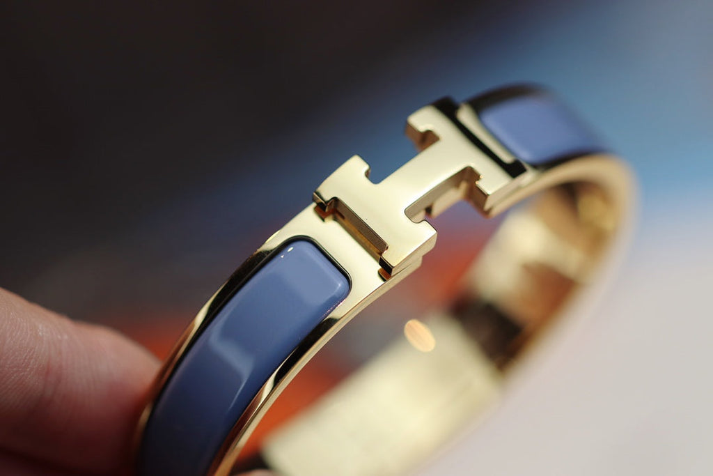 ¡®Lumi¡¯H BRACELET 12MM BLUE GRAY