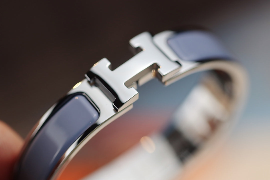 ¡®Lumi¡¯H BRACELET 12MM BLUE GRAY
