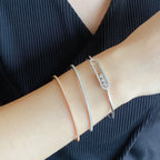 ¡®Lumi¡¯MINI DIAMOND TENNIS BRACELET