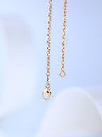 ¡®Lumi¡¯H CAGE PINK GOLD NECKLACE