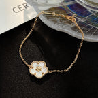 ¡®Lumi¡¯LUCKY SPRING ROSE GOLD MOP BRACELET