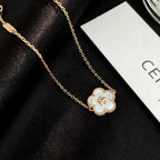 ¡®Lumi¡¯LUCKY SPRING ROSE GOLD MOP BRACELET