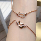 ¡®Lumi¡¯FORCE 10 PINK GOLD DIAMOND NECKLACE