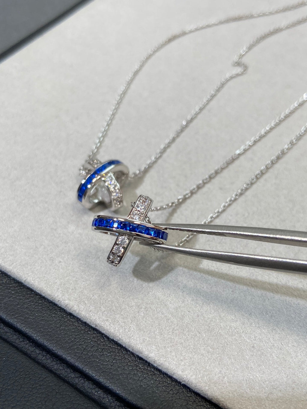 ¡®Lumi¡¯LIENS DIAMOND SILVER NECKLACE