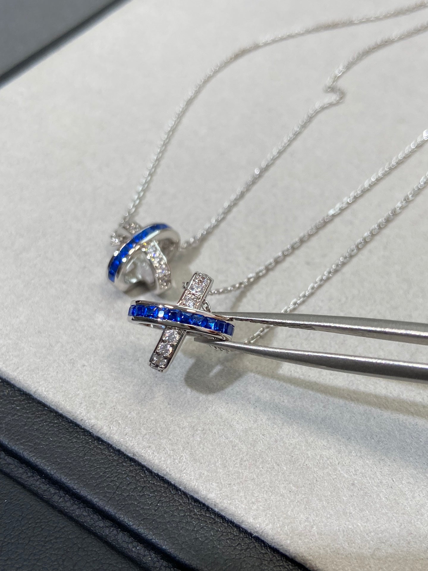 ¡®Lumi¡¯LIENS DIAMOND SILVER NECKLACE
