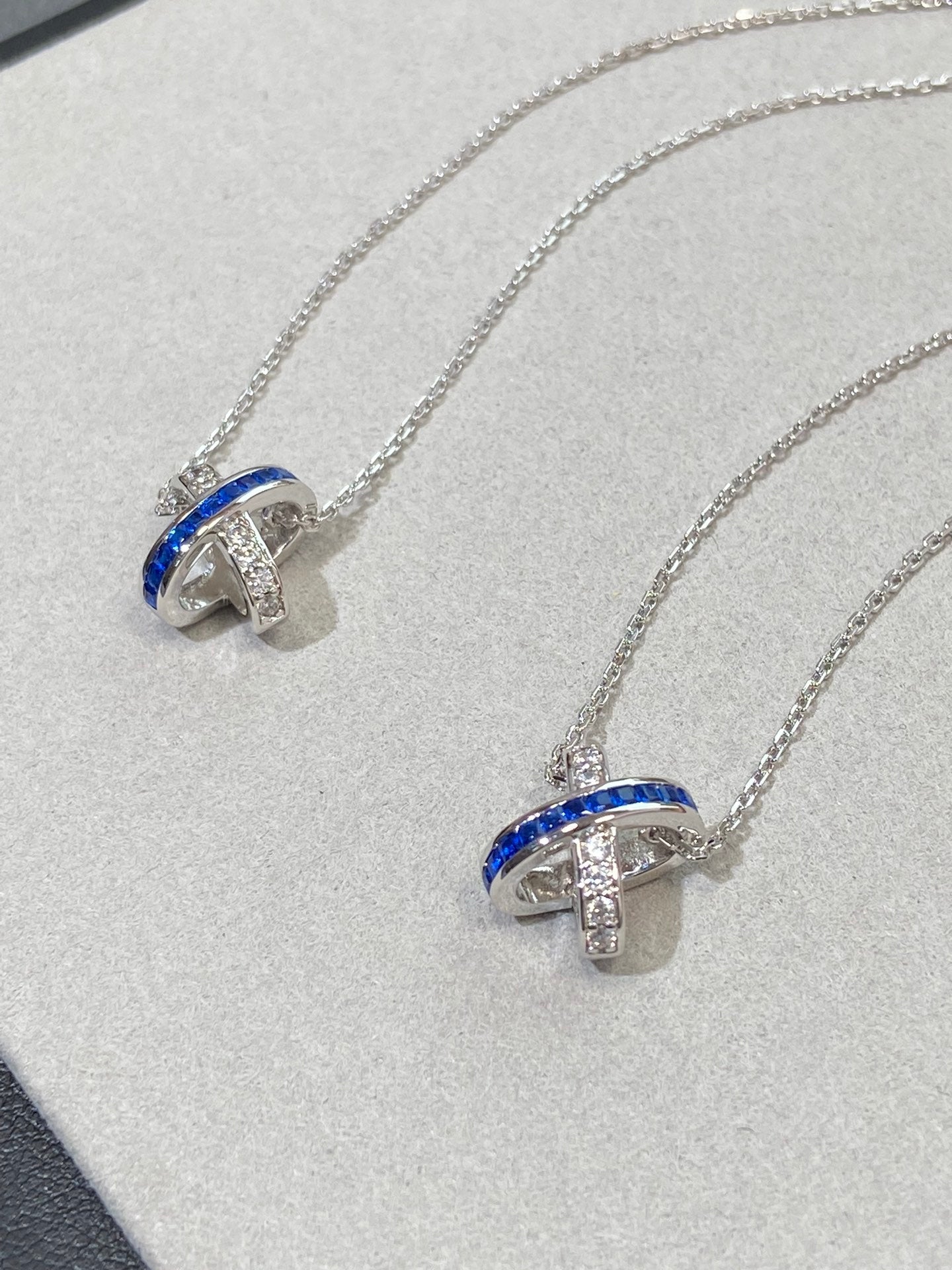 ¡®Lumi¡¯LIENS DIAMOND SILVER NECKLACE