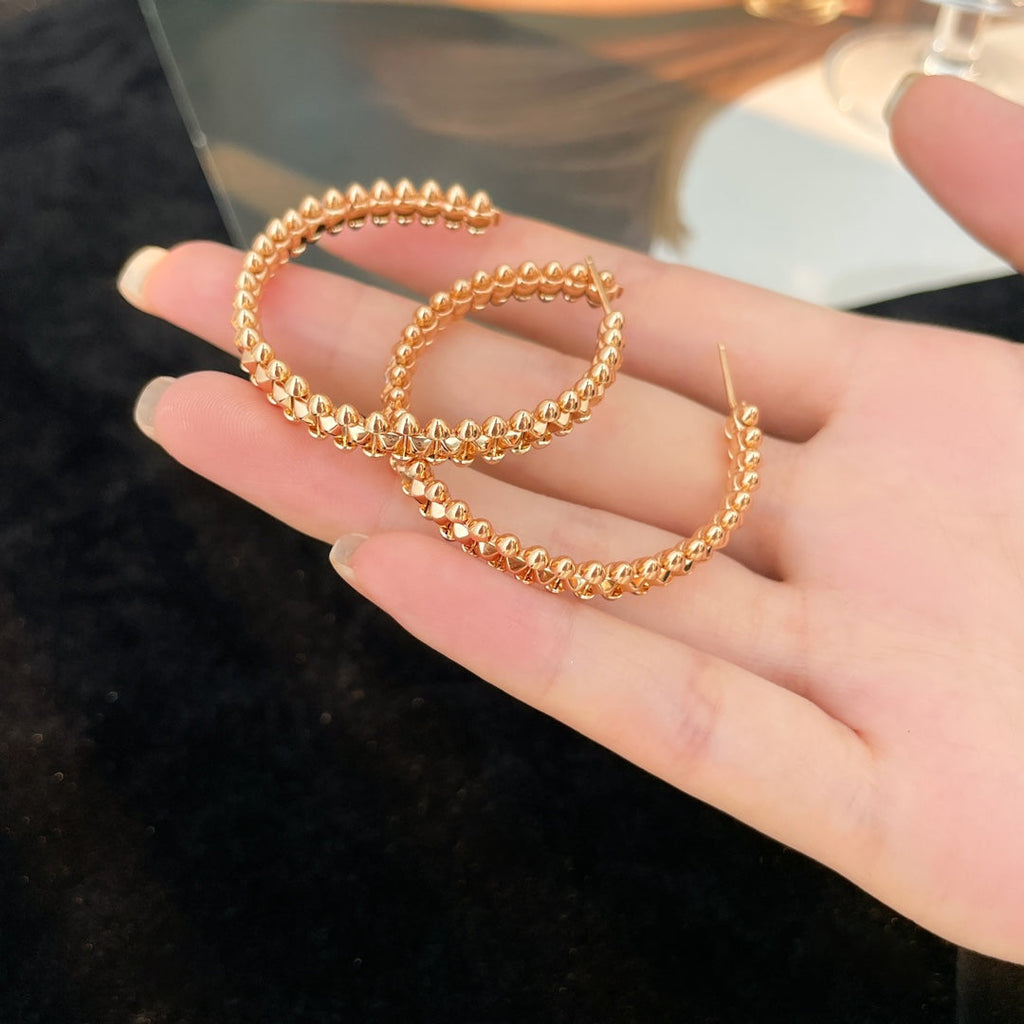 ¡®Lumi¡¯CLASH HOOP EARRINGS