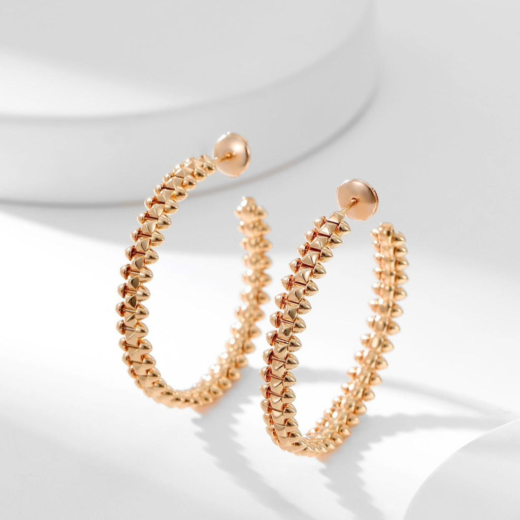 ¡®Lumi¡¯CLASH HOOP EARRINGS