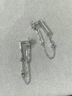 ¡®Lumi¡¯CHAINE CHAOS DIAMOND DROP EARRINGS