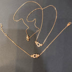 ¡®Lumi¡¯FORCE 10 DIAMOND PINK GOLD NECKLACE MINI MODEL