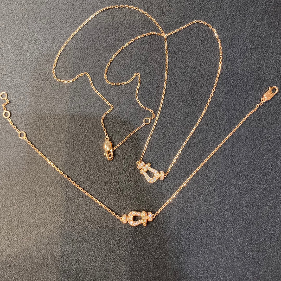 ¡®Lumi¡¯FORCE 10 DIAMOND PINK GOLD NECKLACE MINI MODEL