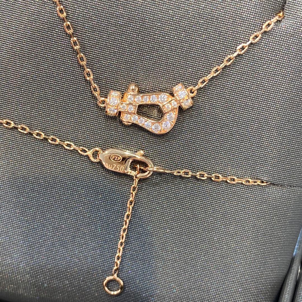 ¡®Lumi¡¯FORCE 10 DIAMOND PINK GOLD NECKLACE MINI MODEL