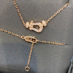 ¡®Lumi¡¯FORCE 10 DIAMOND PINK GOLD NECKLACE MINI MODEL