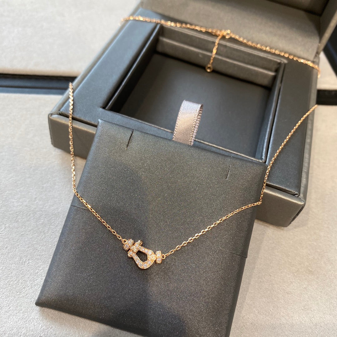 ¡®Lumi¡¯FORCE 10 DIAMOND PINK GOLD NECKLACE MINI MODEL