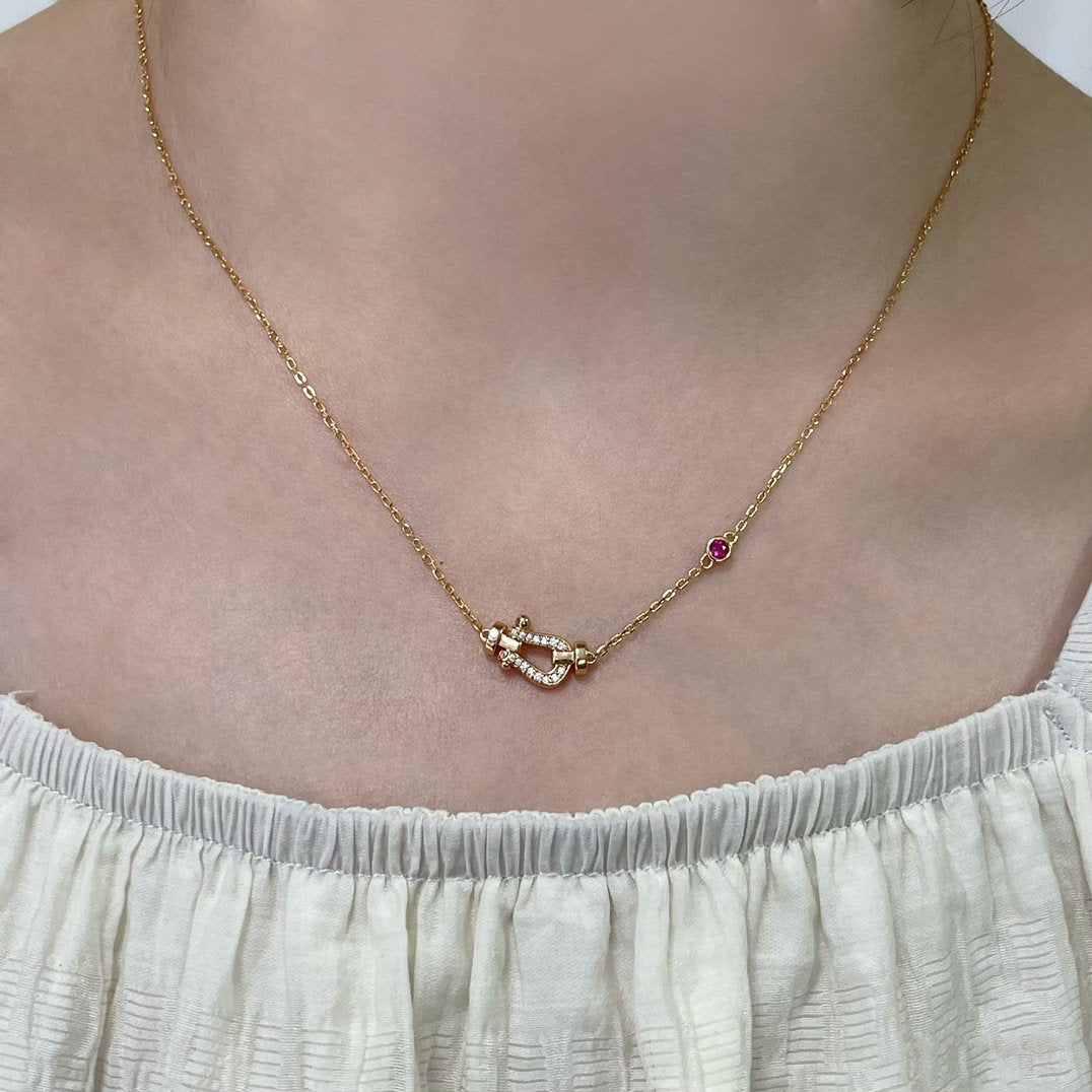 ¡®Lumi¡¯FORCE 10 DIAMOND PINK GOLD NECKLACE