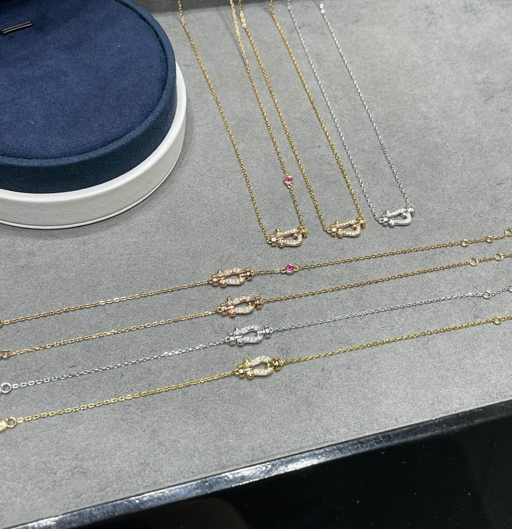 ¡®Lumi¡¯FORCE 10 DIAMOND PINK GOLD NECKLACE