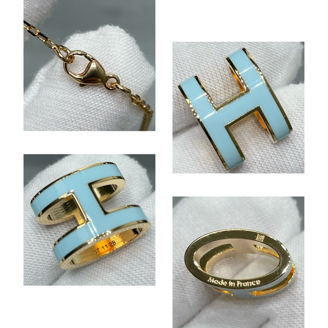 ¡®Lumi¡¯POP H SKY BLUE NECKLACE