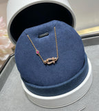 ¡®Lumi¡¯FORCE 10 DIAMOND CHAIN LINK PINK GOLD BRACELET