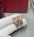 ¡®Lumi¡¯LOVE 5.5MM DIAMOND PAVED EARRINGS