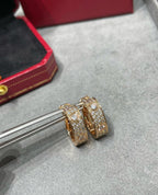 ¡®Lumi¡¯LOVE 5.5MM DIAMOND PAVED EARRINGS