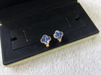 ¡®Lumi¡¯CLOVER PIETERSITE MEDIUM STUD EARRINGS