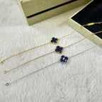 ¡®Lumi¡¯CLOVER 1 MOTIF PIETERSITE BRACELET