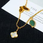 ¡®Lumi¡¯LUCKY SPRING 5 MOTIF GOLD BRACELET