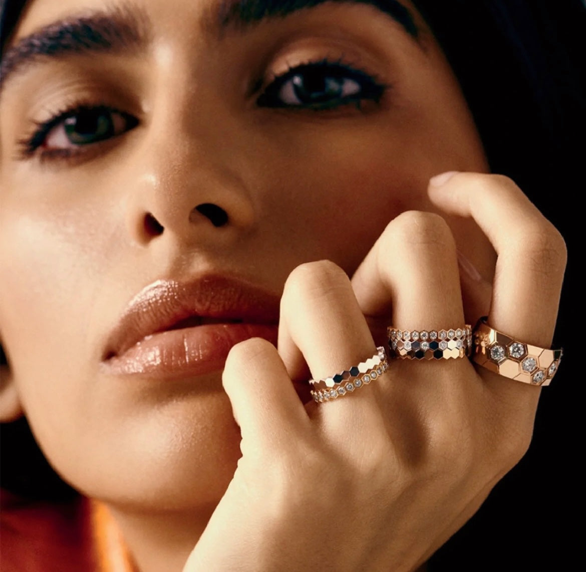 ¡®Lumi¡¯BEE LOVE DIAMOND LARGE RING