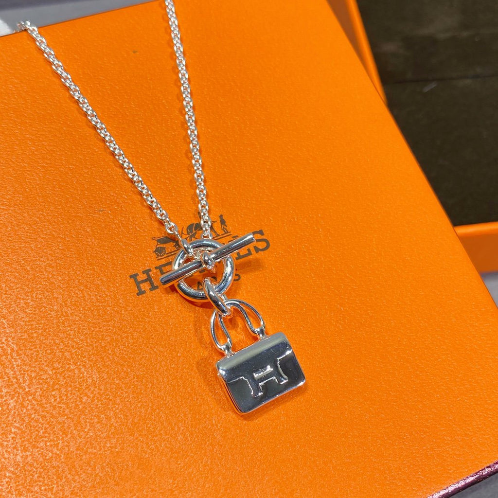 ¡®Lumi¡¯CONSTANCE PEDANT SILVER NECKLACE