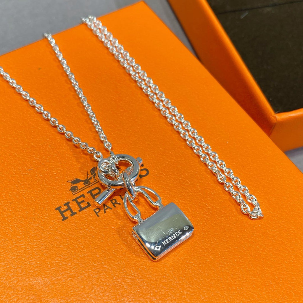 ¡®Lumi¡¯CONSTANCE PEDANT SILVER NECKLACE