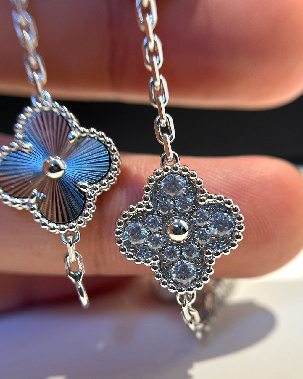 [Lumi jewelry] CLOVER 5 MOTIF LASER BRACELET COLLECTION