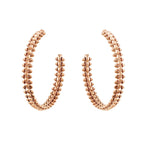 ¡®Lumi¡¯CLASH LARGE HOOP EARRINGS