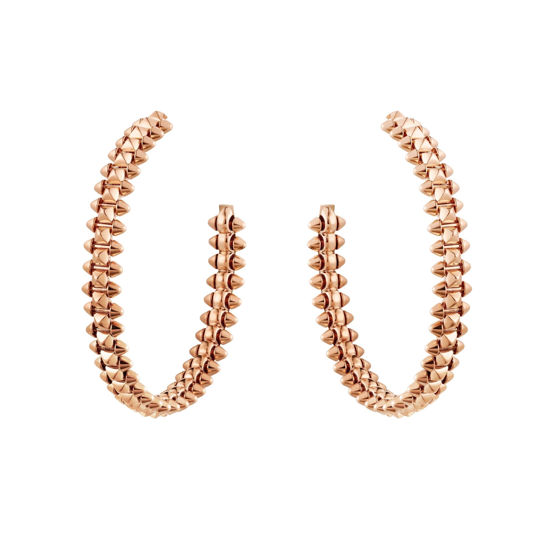 ¡®Lumi¡¯CLASH LARGE HOOP EARRINGS
