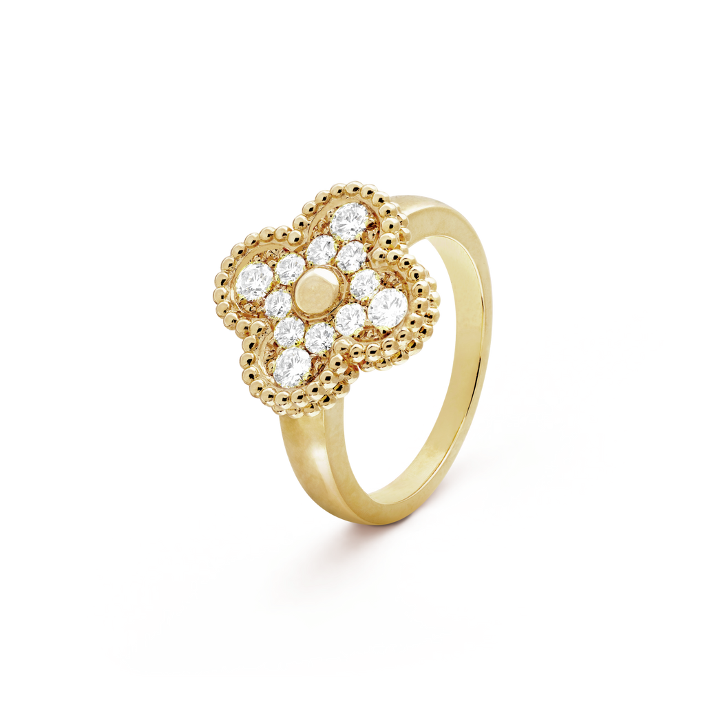 ¡®Lumi¡¯CLOVER DIAMOND RING