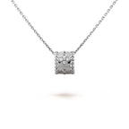 ¡®Lumi¡¯PERLEE PEDANT SIVLER DIAMOND NECKLACE